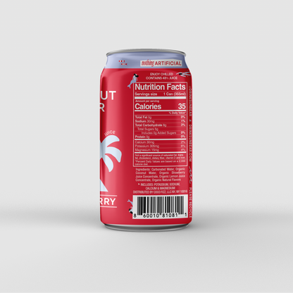 Sparkling Coconut Water (Strawberry) 12 Pack