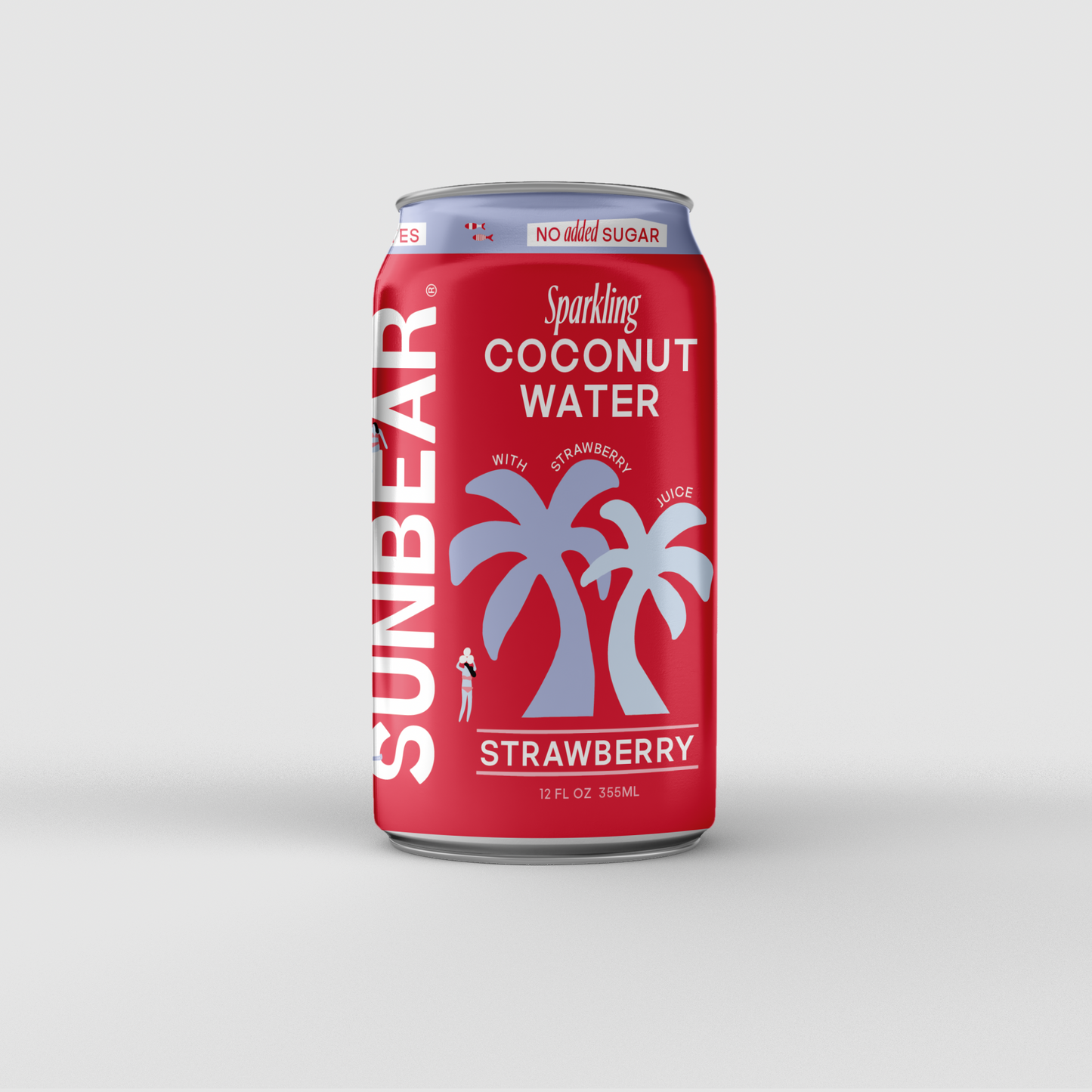 Sparkling Coconut Water (Strawberry) 12 Pack