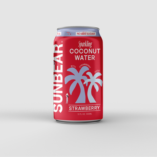 Sparkling Coconut Water (Strawberry) 12 Pack