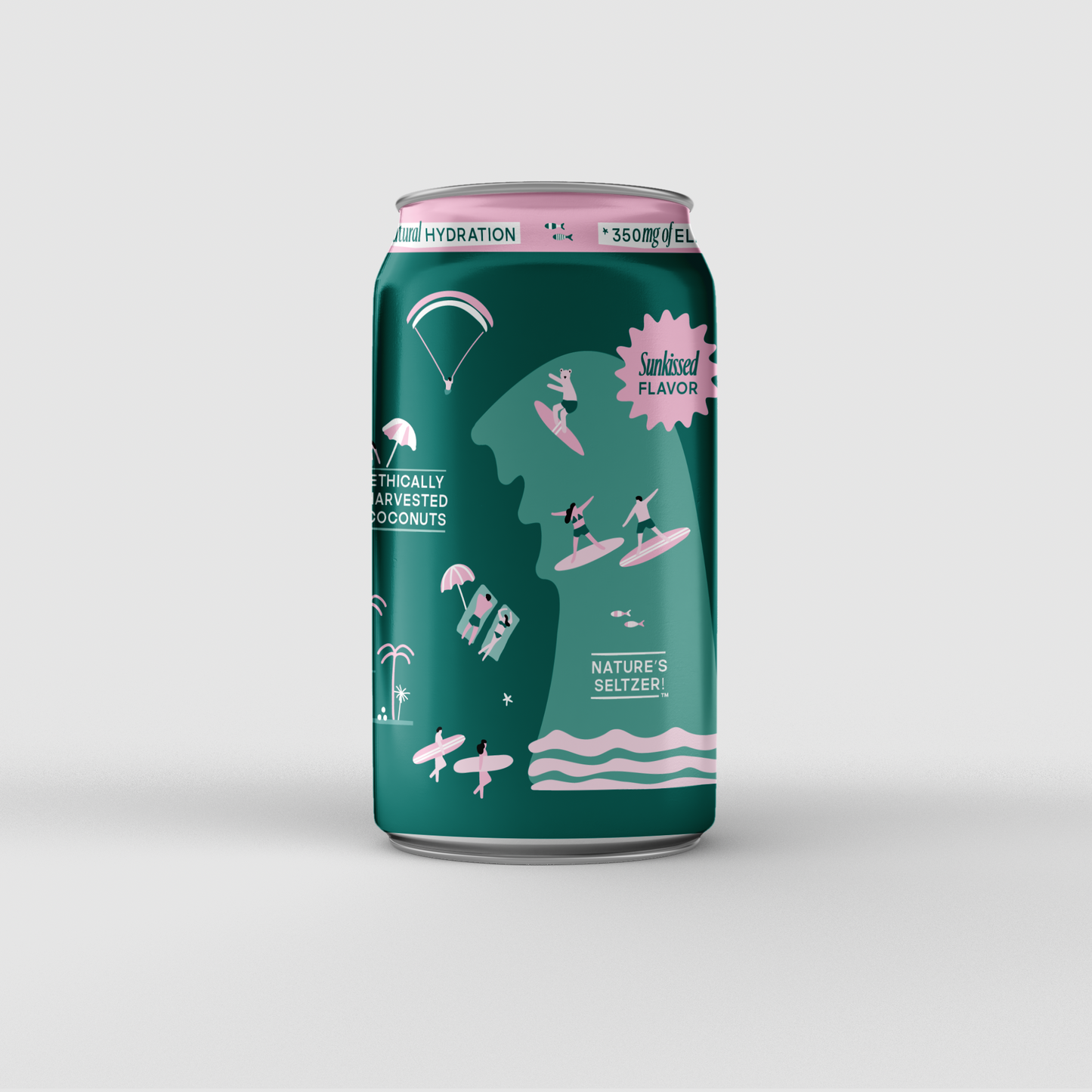 Sparkling Coconut Water (Watermelon) 12 Pack