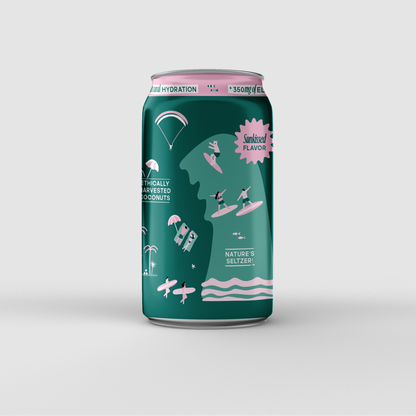 Sparkling Coconut Water (Watermelon) 12 Pack